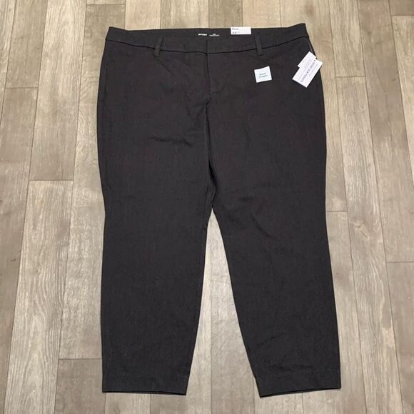 Womens NWT Old Navy Pixie Plus‎ Ankle Work Casual Secret Slim Pockets Pants - Picture 1 of 8